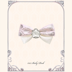 Flower Knows Swan Ballet Hair Clip