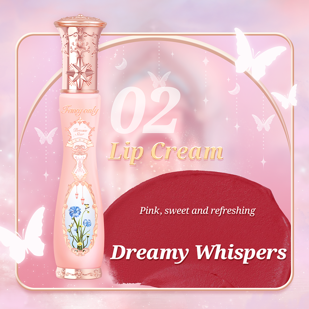 Fancy Only Dream Star Lip Cream Set (4 colors)