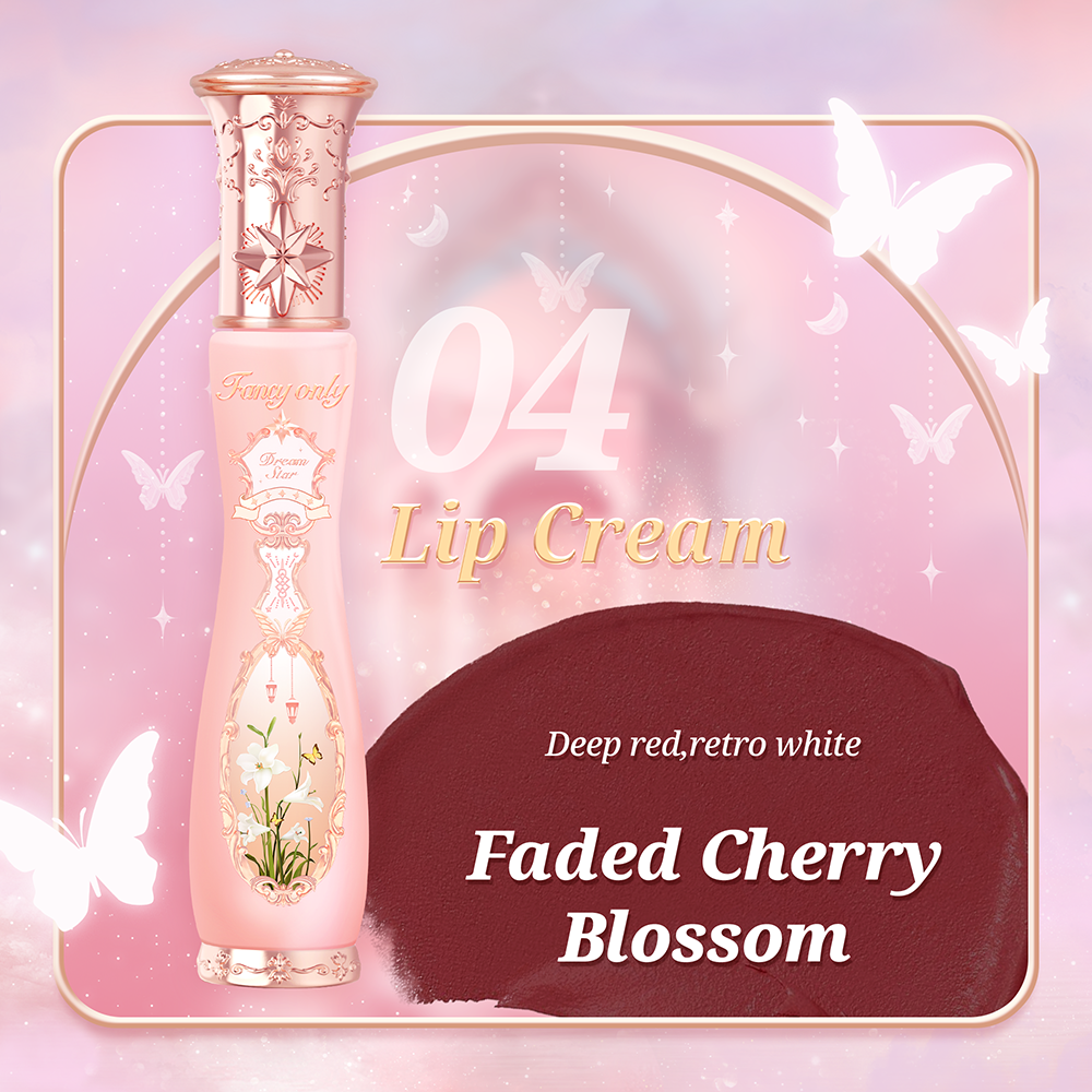 Fancy Only Dream Star Lip Cream Set (4 colors)