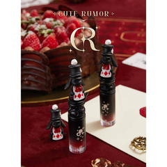 Cute Rumor Black Bunny Wonderland Tea Party Matte Lip Gloss