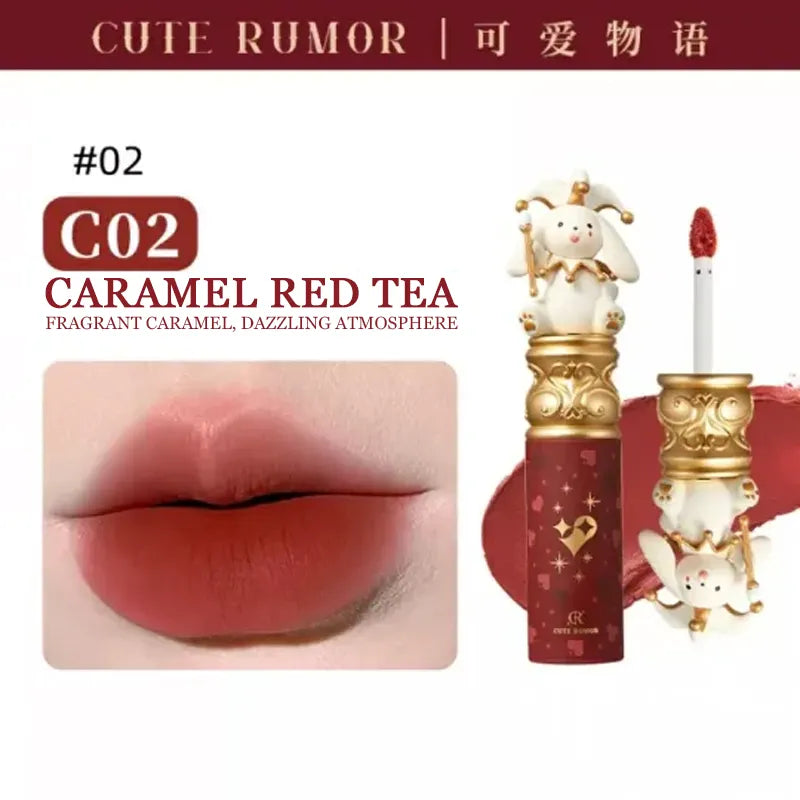 Cute Rumor Wonderland Circus Series Matte Finish Liquid Lipstick Gift Box