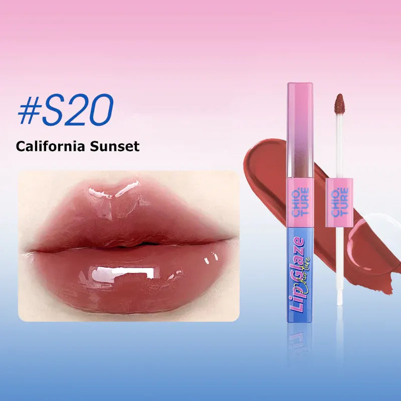 Chioture Double-ended Matte & Mirror Lip Glaze