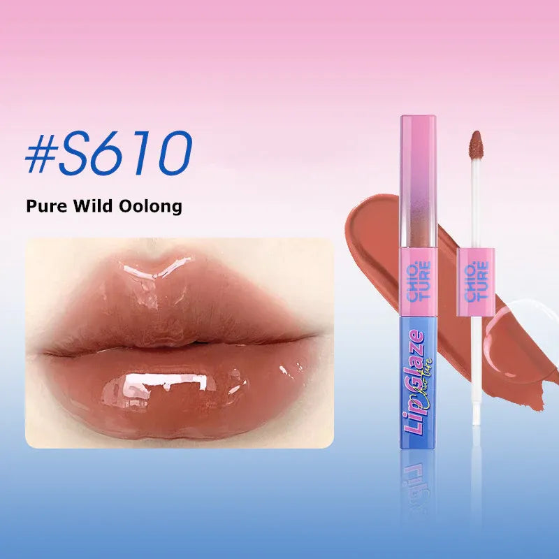 Chioture Double-ended Matte & Mirror Lip Glaze